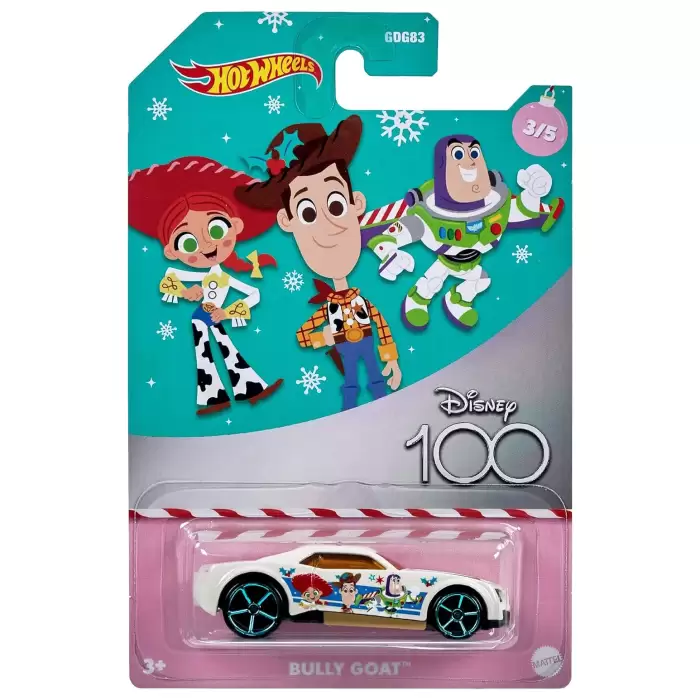 Hot Wheels Disney 100. Yıl Temalı Arabalar Bully Goat - HMV75