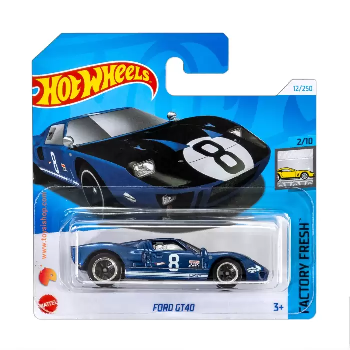 Hot Wheels Ford GT40 - Factory Fresh - 12