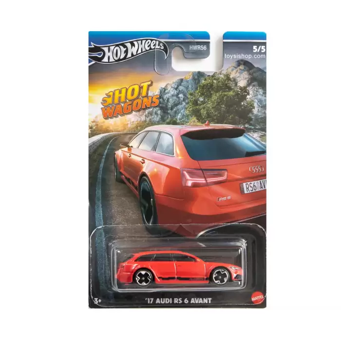 Hot Wheels Hot Wagons - 17 Audi RS 6 Avant - HWR56