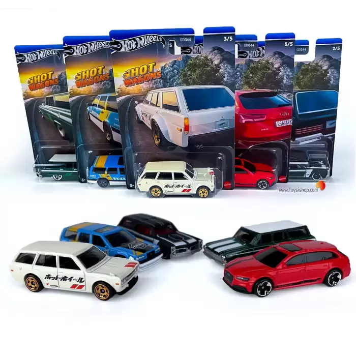 Hot Wheels Hot Wagons - 17 Audi RS 6 Avant - HWR56