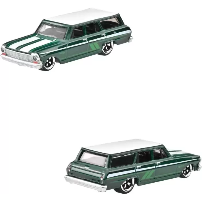 Hot Wheels Hot Wagons - 64 Chevy Nova Wagon - HWR56