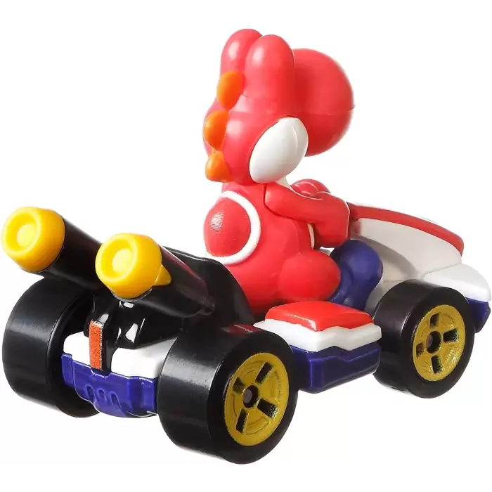 Hot Wheels Mario Kart - Red Yoshi Standart Kart