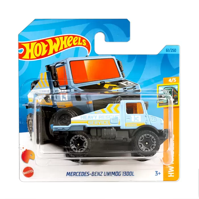 Hot Wheels Mercedes-Benz Unimog 1300 - HW Haules - 61