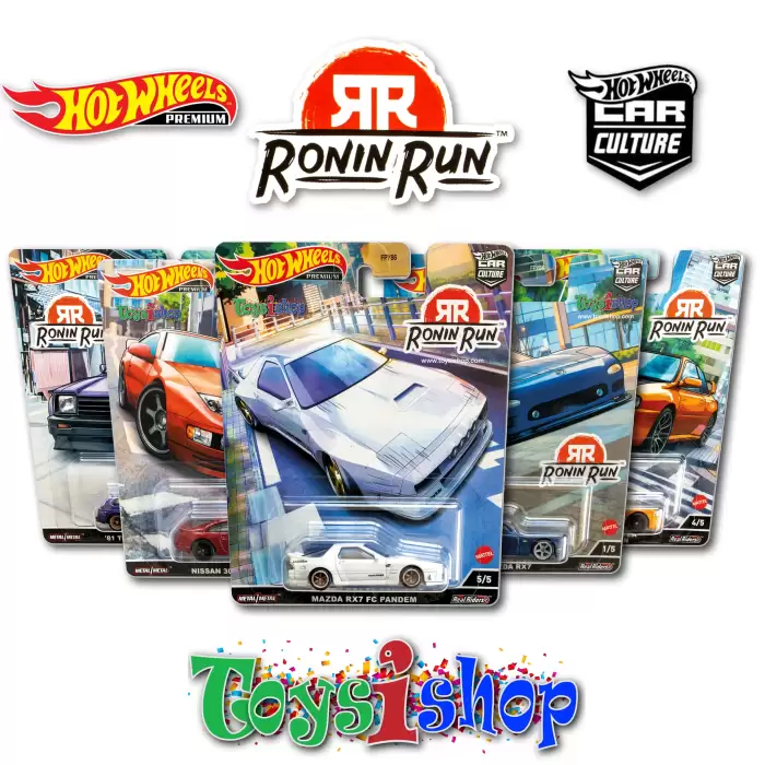 Hot Wheels Premium Car Culture Ronin Run 5 Araçlık Set