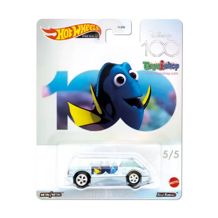 Hot Wheels Premium Pop Culture Disney 100.Yıl Nemo - Dream Van XGW