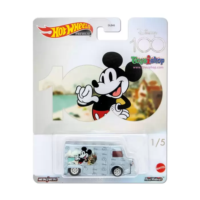 Hot Wheels Premium Pop Culture Disney 100.Yıl Seti - DLB45