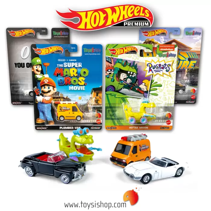 Hot Wheels Premium Retro Entertainment 2023 - Mix P