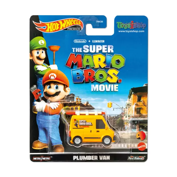 Hot Wheels Mario Bros. Movie Plumber Van - HKC19