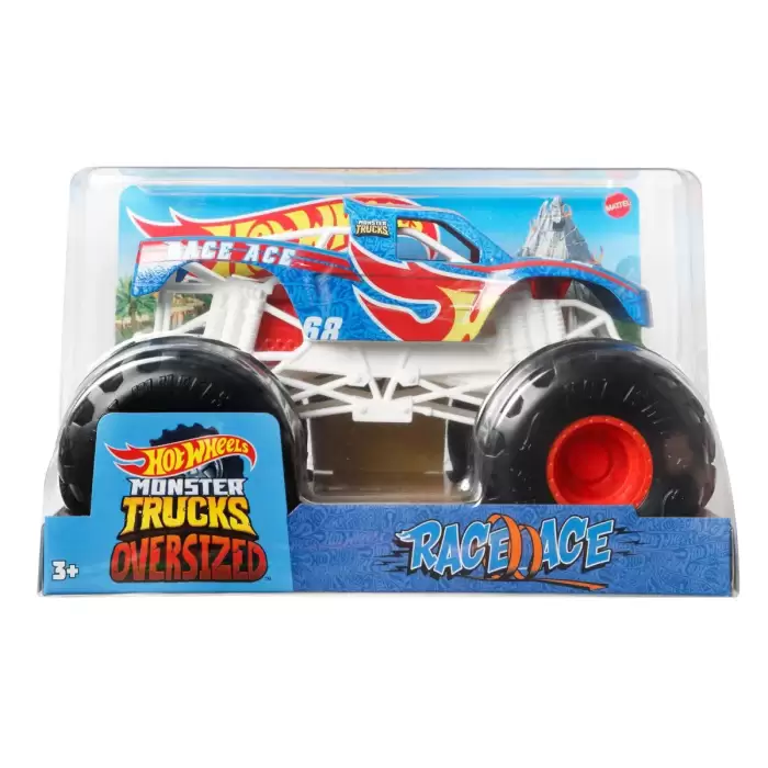 Hot Wheels Race Ace - Monster Trucks Oversized
