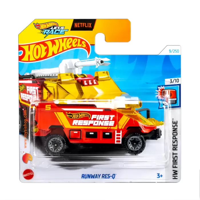 Hot Wheels Runway Res-Q  - HW First Response , 9