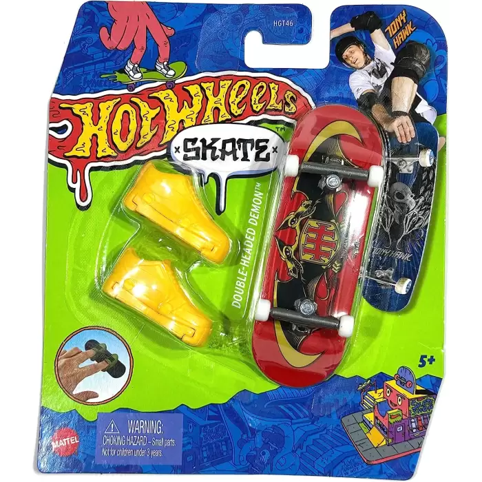 Hot Wheels Skate - Parmak Kaykay ve Ayakkabı - Double Headed Demon - HNG27