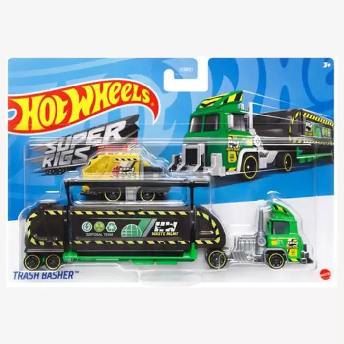 Hot Wheels Taşıyıcı Tırlar - Trash Basher - BDW51