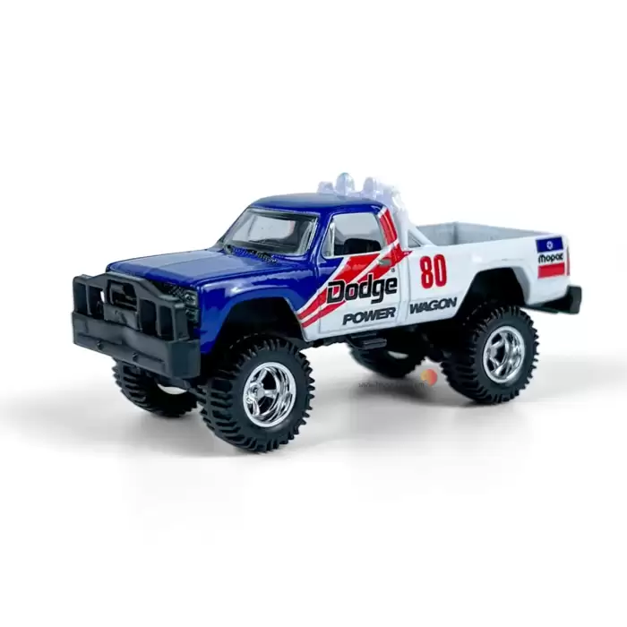 Hot Wheels Team Transport - 80 Dodge Macho Power Wagon & Retro Rig HKF38