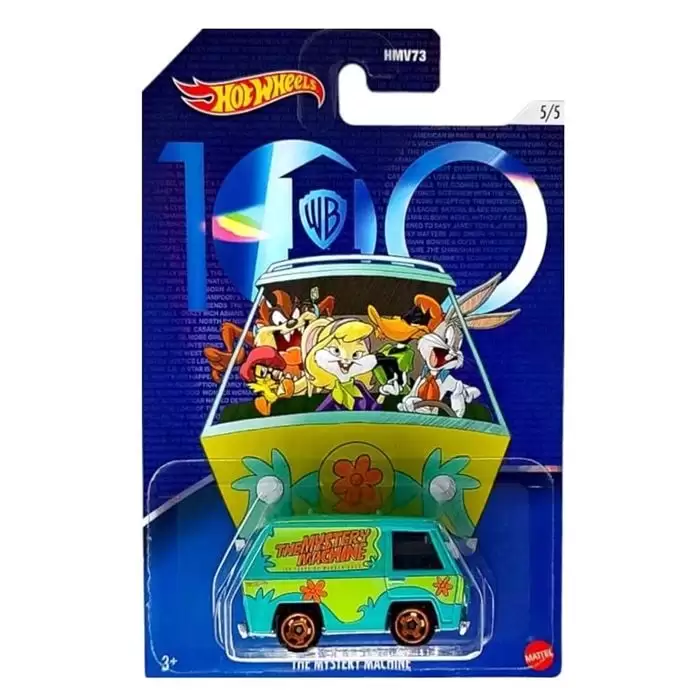 Hot Wheels Warner Bros 100. Yıl Temalı Arabalar 5li Set HMV73