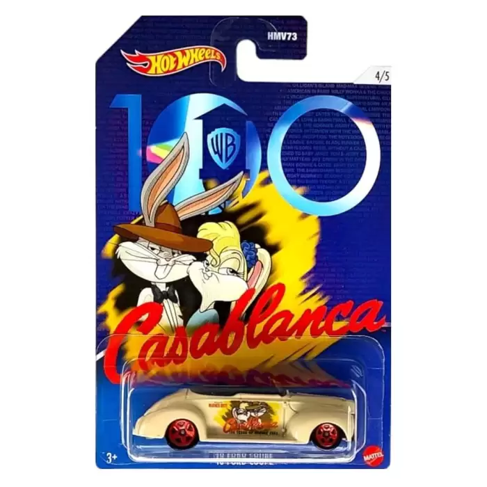 Hot Wheels Warner Bros 100. Yıl Temalı Arabalar 5li Set HMV73