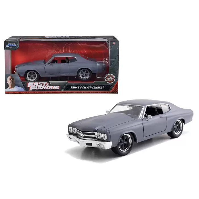Jada - 1:24 Fast & Furious Doms Chevy Chevelle SS - Gri