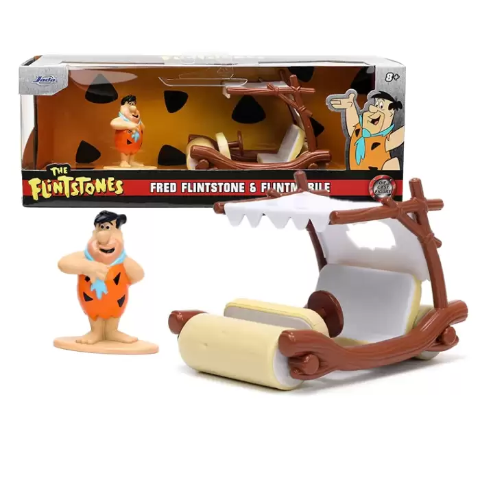 Jada, Fred Flintstones & Flintmobile, 1:32 - 253233002