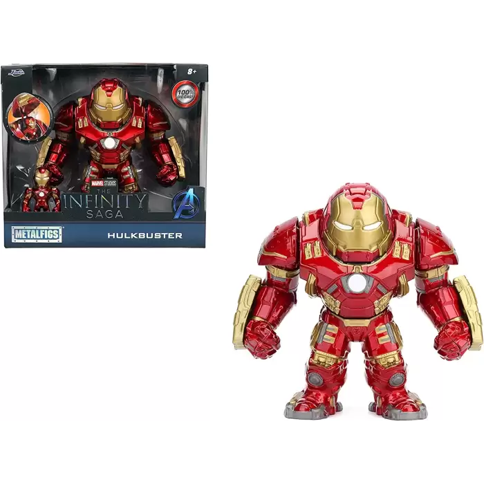 Jada Marvel Hulkbuster ve Iron Man Döküm Figür - 253223002