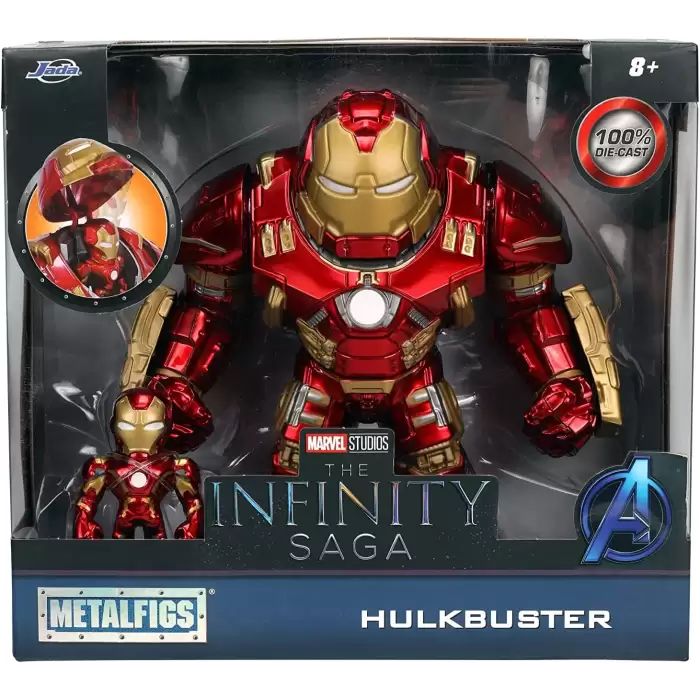 Jada Marvel Hulkbuster ve Iron Man Döküm Figür - 253223002