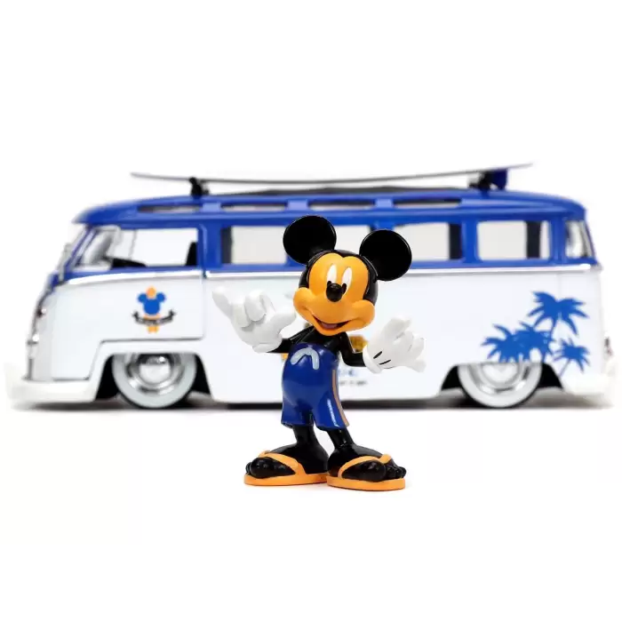 Jada Mickey Mouse & Volkswagen T1 Bus - 253075001