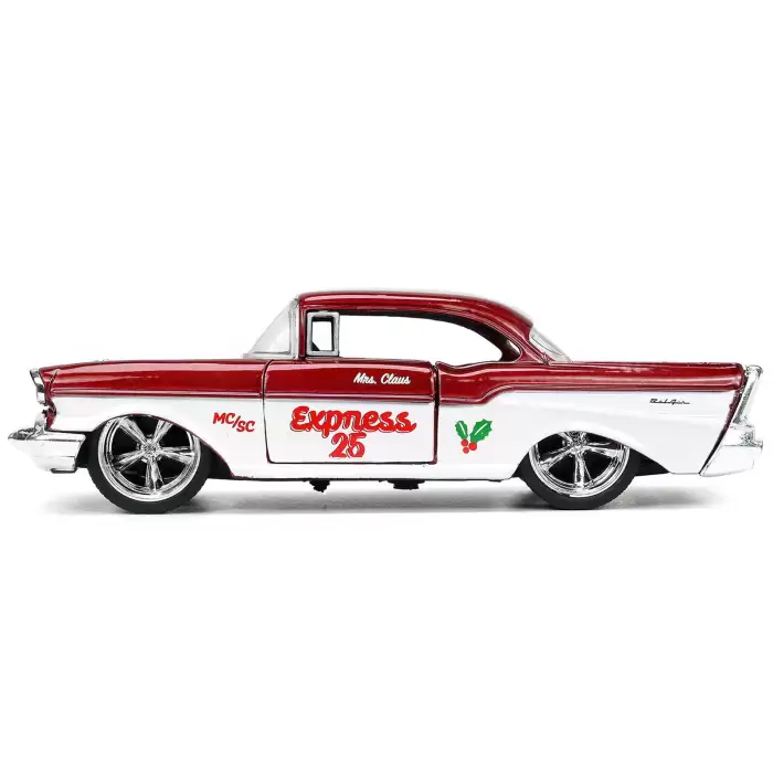 Jada Mrs. Santa Claus & 1957 Chevrolet Bel Air 1:32 - 253253008