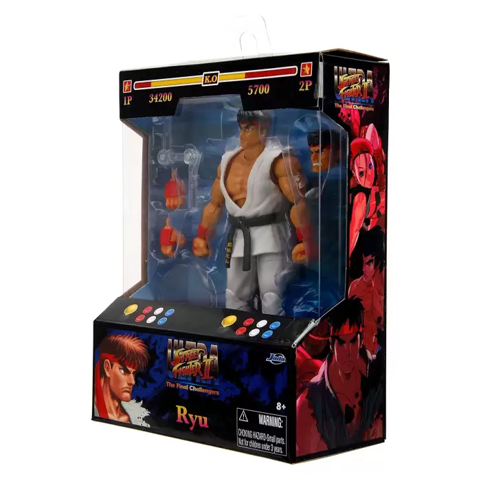 Jada Street Fighter II - Ryu Aksiyon Figürü