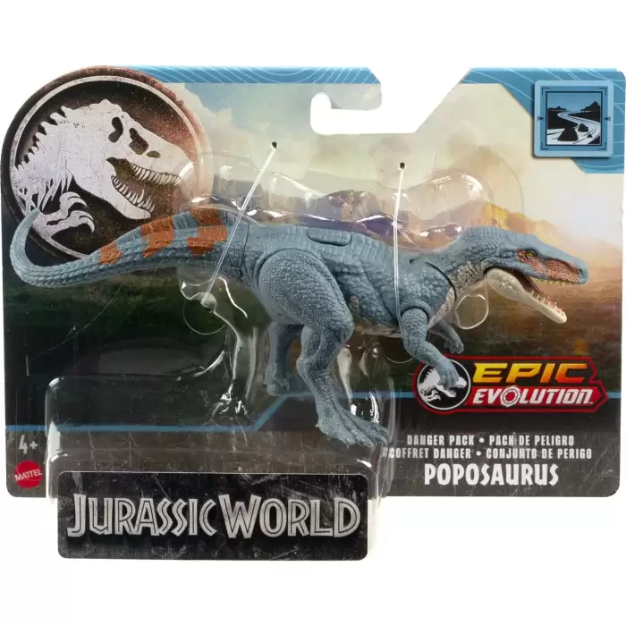 Jurassic World Danger Pack Poposaurus, HLN49-HTK49