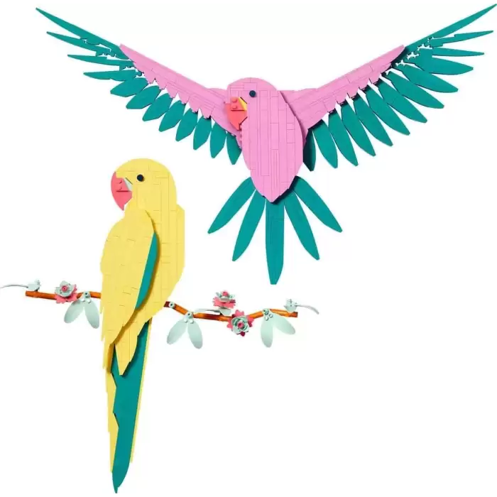 LEGO Art Fauna Koleksiyonu , Macaw Papağanları ,31211