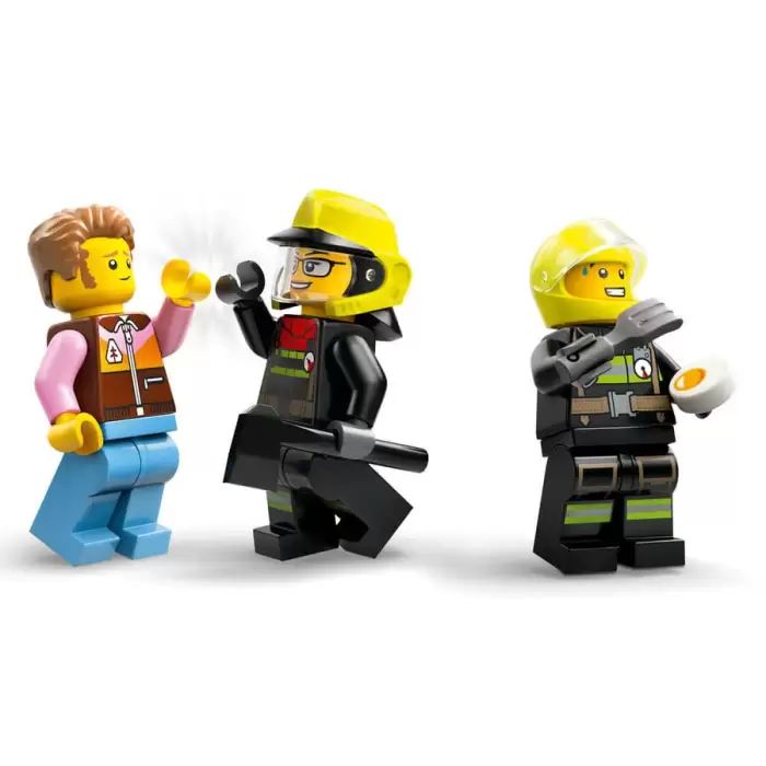 LEGO City 4x4 Kurtarma Botlu İtfaiye Kamyonu - 60412