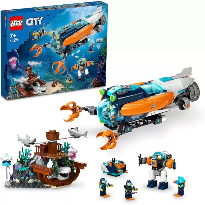 LEGO City Derin Deniz Keşif Denizaltısı - 60379