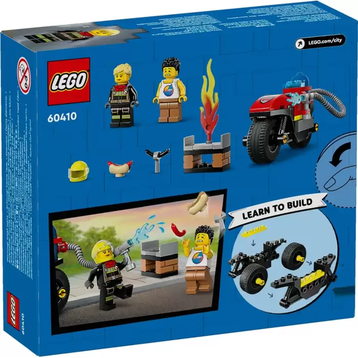 LEGO City İtfaiye Kurtarma Motosikleti , 60410