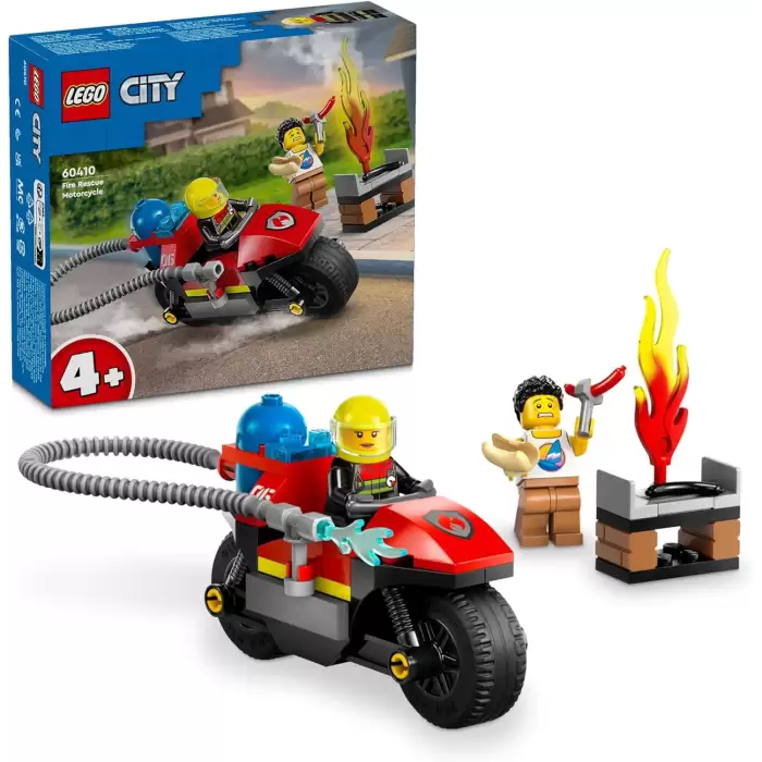 LEGO City İtfaiye Kurtarma Motosikleti , 60410