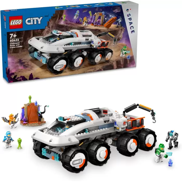 LEGO City Komuta Aracı ve Yükleyici Vinç, 60432