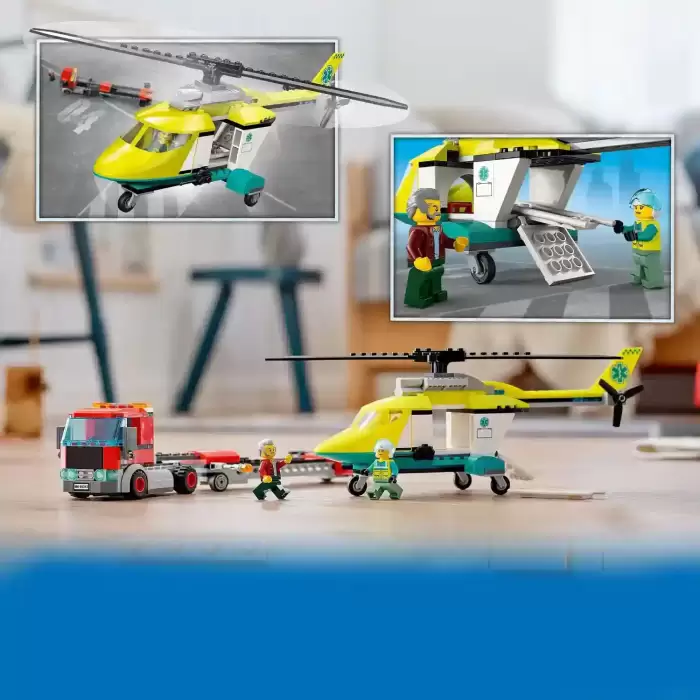 LEGO City Kurtarma Helikopteri Nakliyesi 60343