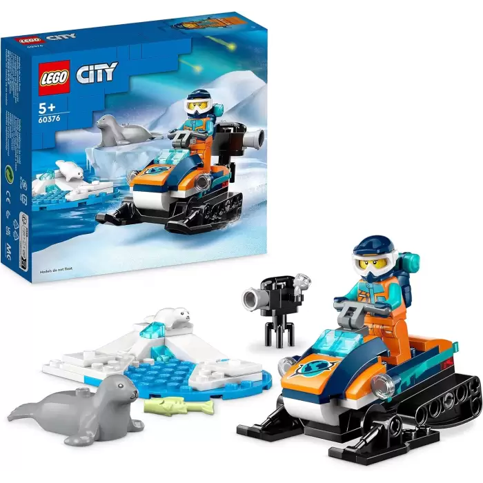 LEGO City Kutup Kâşifi Motorlu Kızağı ,60376