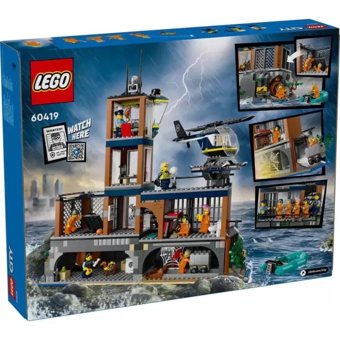 LEGO City Polis Hapishane Adası ,60419