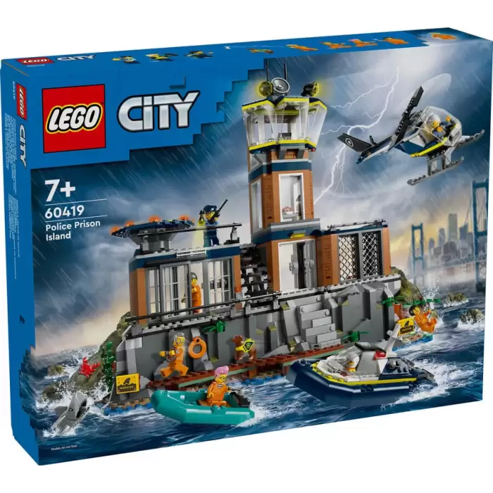 LEGO City Polis Hapishane Adası ,60419