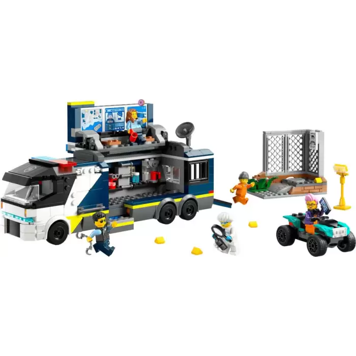 LEGO City Polis Mobil Suç Laboratuvarı Kamyonu, 60418