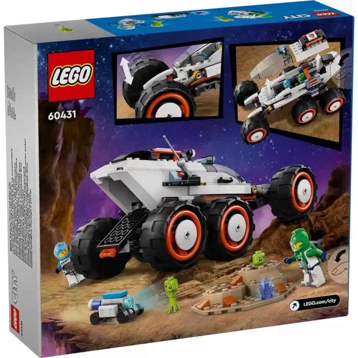 LEGO City Uzay Keşif Robotu ve Uzaylı Canlı ,60431