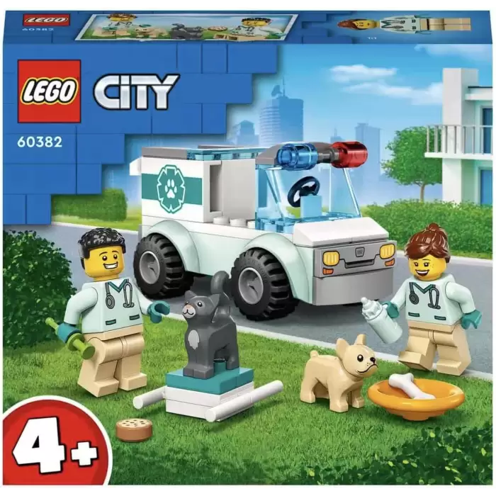 LEGO City Veteriner Kurtarma Aracı ,60382