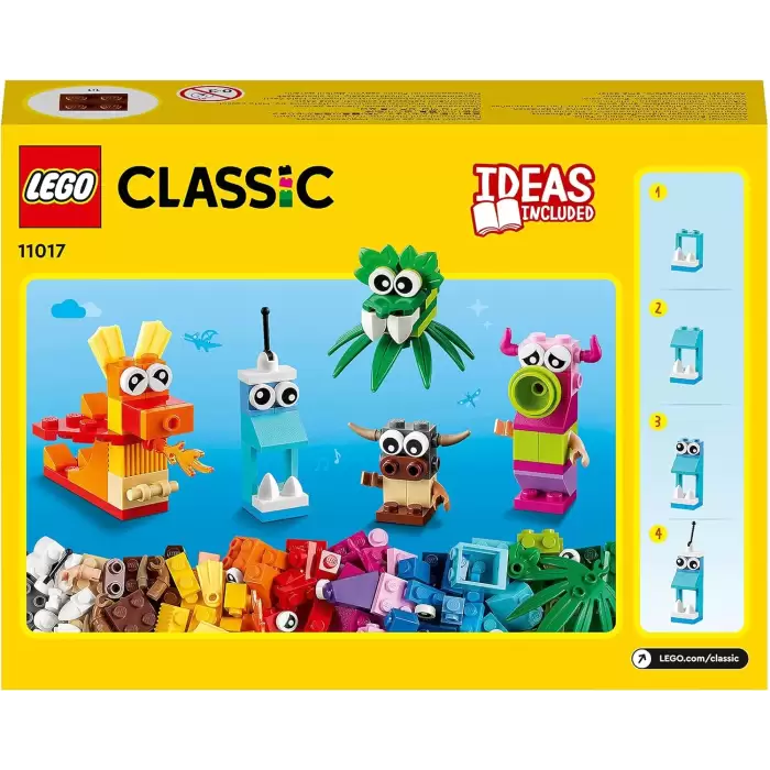 LEGO Classic Yaratıcı Canavarlar, 11017