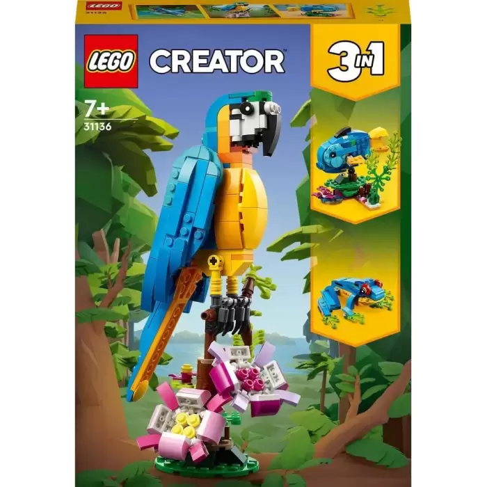 LEGO Creator Egzotik Papağan, 31136