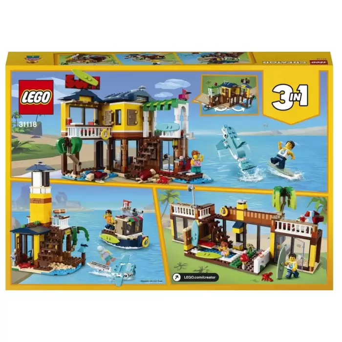 LEGO Creator Sörfçü Plaj Evi - 31118