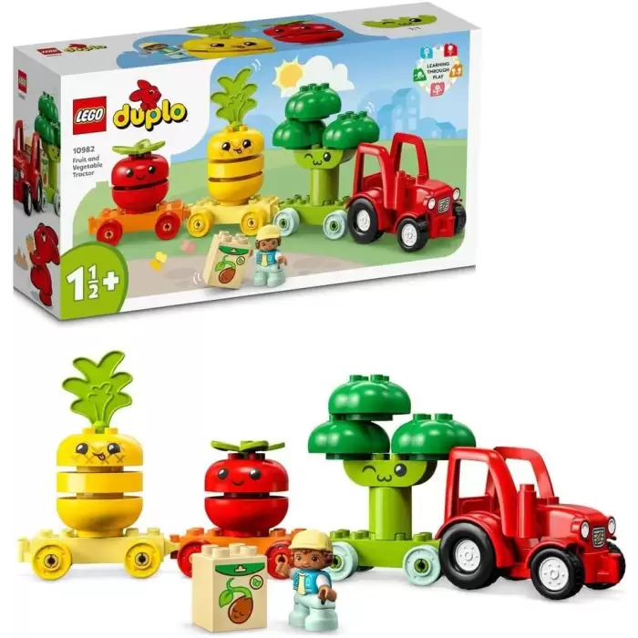 LEGO DUPLO İlk Meyve Sebze Traktörü, 10982