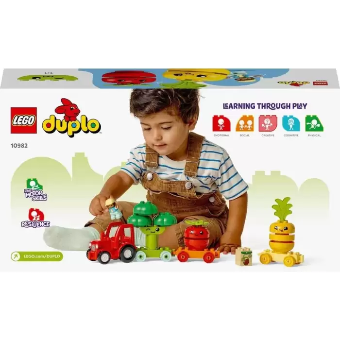 LEGO DUPLO İlk Meyve Sebze Traktörü, 10982