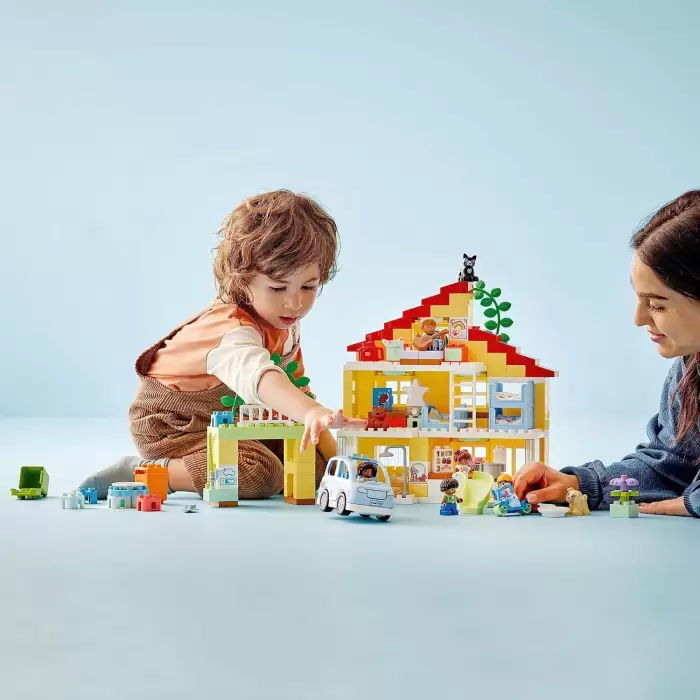 LEGO DUPLO Town 3ü Bir Arada Aile Evi (218 Parça) 10994