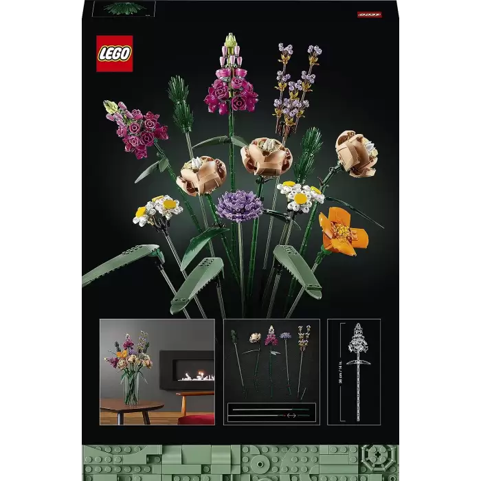 LEGO ICONS Çiçek Buketi Yapım Seti ,10280