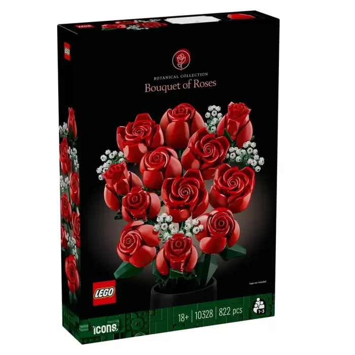 LEGO Icons Gül Buketi ,10328