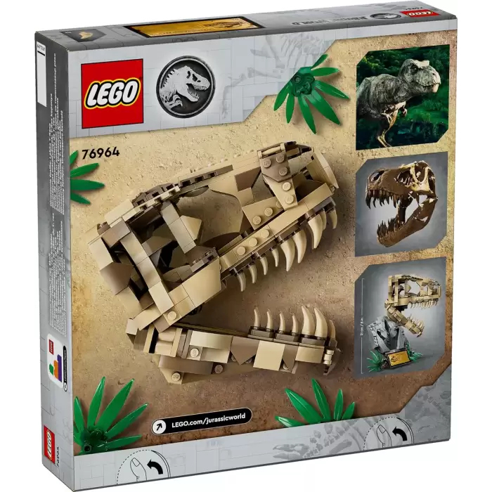LEGO Jurassic World Dinozor Fosilleri: Trex Kafatası, 76964