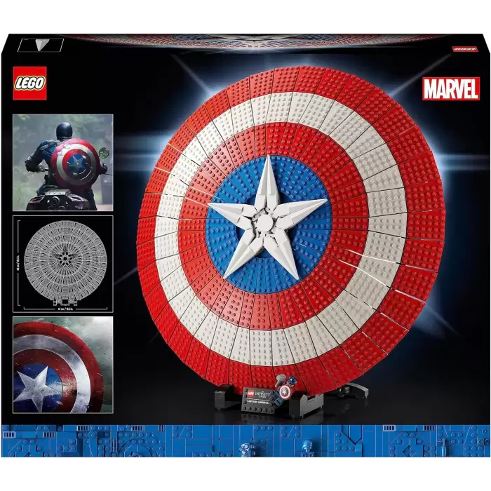 LEGO Marvel Kaptan Amerika’nın Kalkanı ,76262